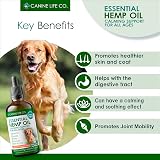 Canine Life Co. Hemp Oil For Dogs 60ml 60000mg Calming Joint Skin UK view 4