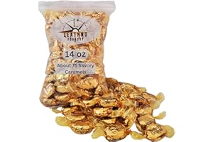 Werther's Original Hard Candy (14oz) - Classic Savory Caramel Flavor, Individually Wrapped, Fresh! Werther's Original Hard Caramel Candy | Packaged in a Re-sealable Bag by Leathnu Foundry