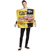 Rasta Imposta Kraft Lunchables Costume Convenience Meals Mens Womens Dress Up Party Cosplay Costumes, Adult One Size Multicolored