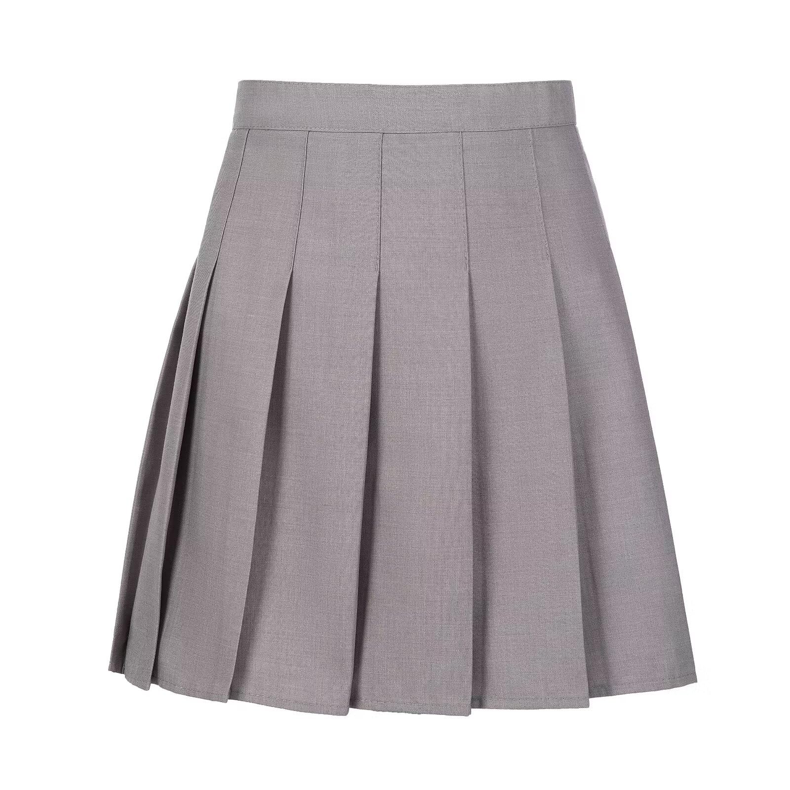 Teen Girls Novelty Pleated Skirt High Waisted Golf