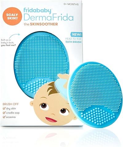 Frida Baby DermaFrida SkinSoother Baby Bath Brush Cradle Cap Brush