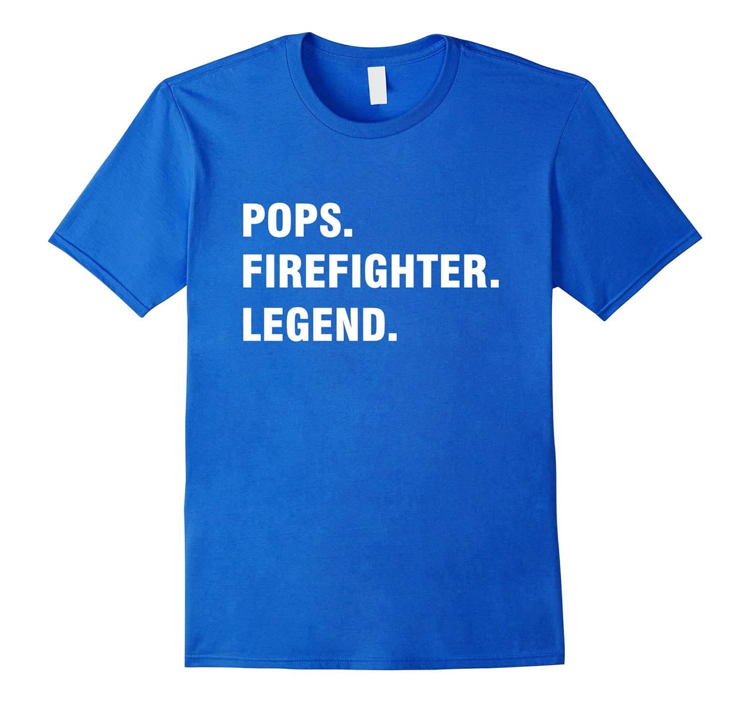 Pops Firefighter Legend T-shirt Gift For Grandpa Shirt-anz