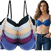 ToBeInStyle Women's Pack of 6 Classic Assorted Style Bras