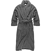Plush Microfiber Fleece Robe | Super Soft & Warm | Lightweight | Full Length