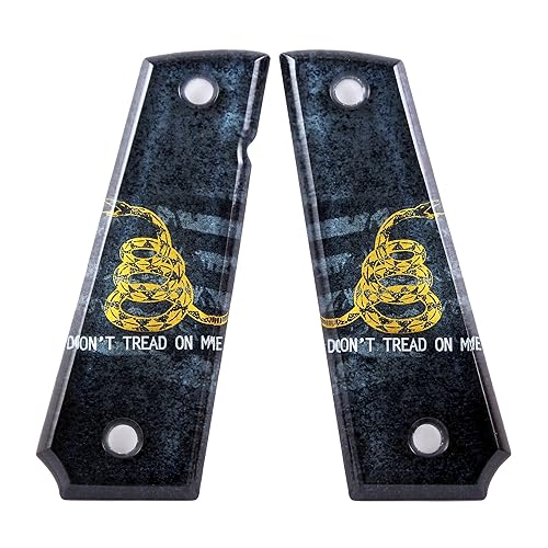 SPD Custom 1911 Ace In The Hole Acrylic Grips - Ambidextrous For Kimber, Colt & Sig