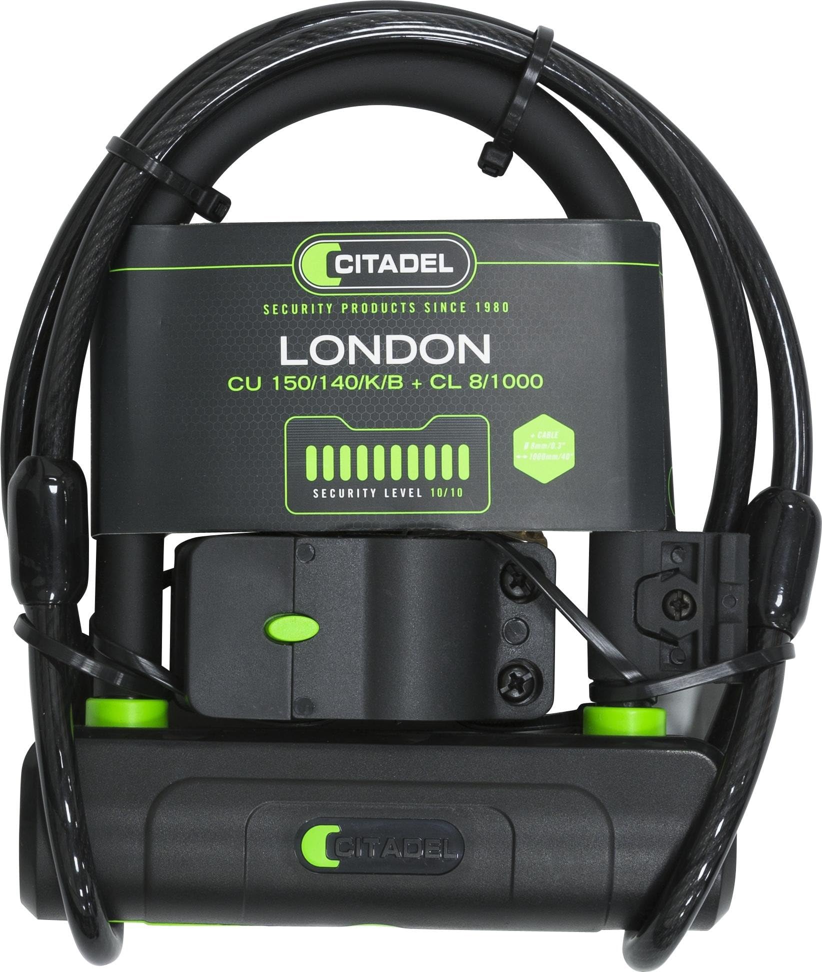 Citadel London Key Cable, 100cm/8mm, Black