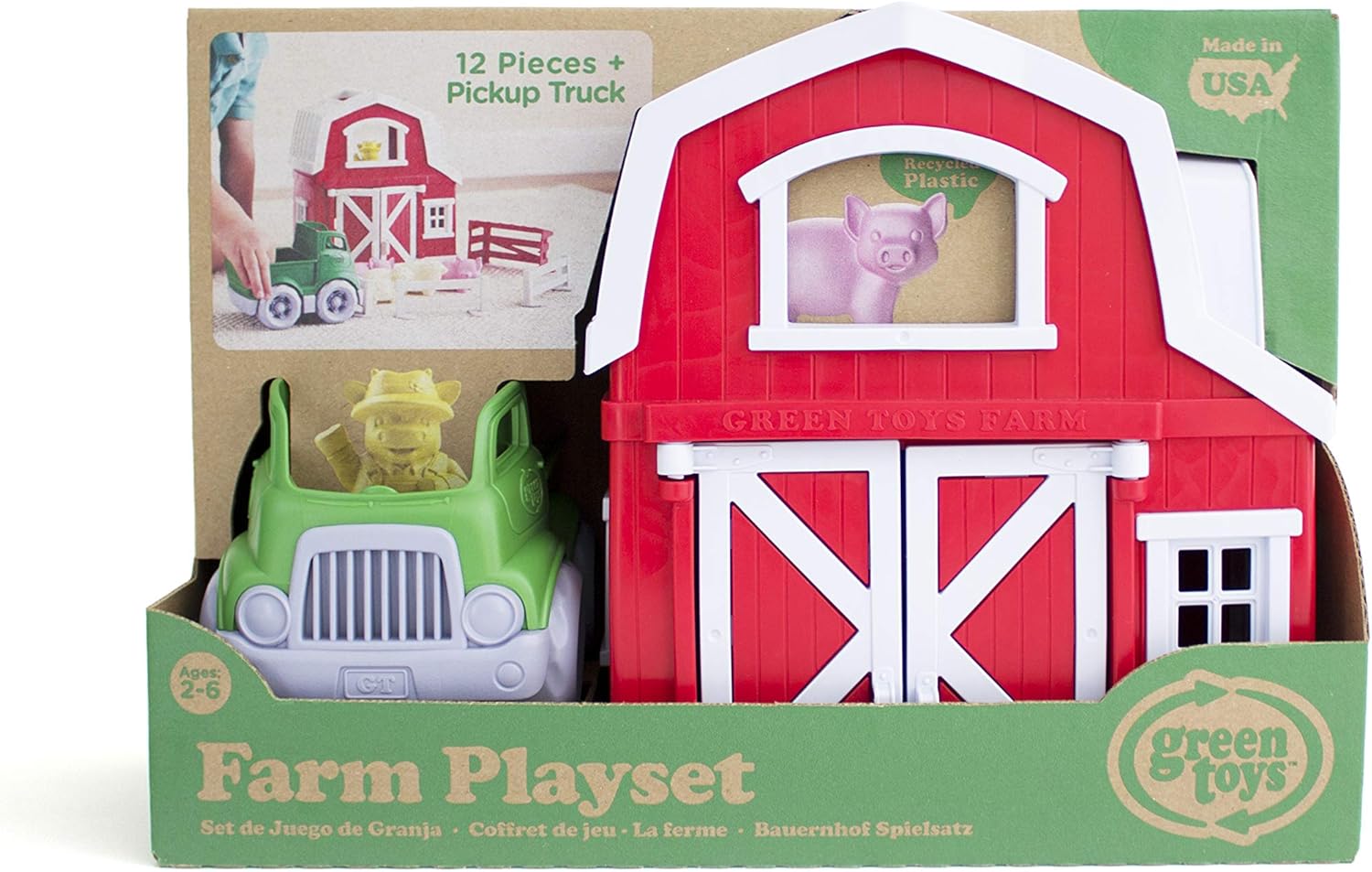 green farm toys