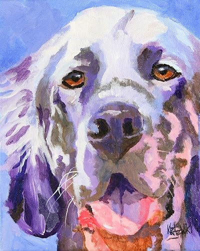 english setter painting