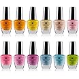 SHANY Nail Polish Set - Nail Lacquer Quick Dry, Full Size, Vibrant, Colorful, Trendy, Semi Glossy, Shimmery, Matte Nail Polis