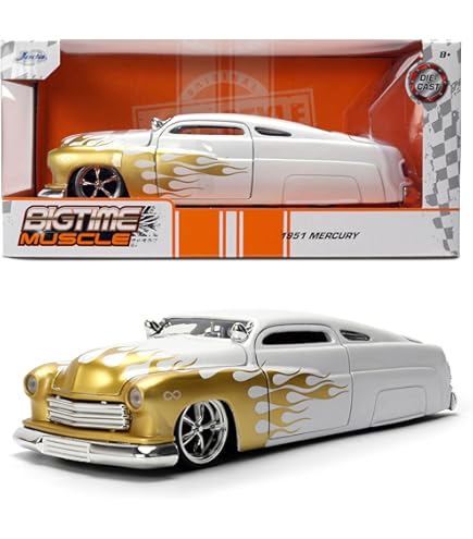 Amazon.com: Jada Disney Vintage Mickey – 1951 Mercury – Hollywood