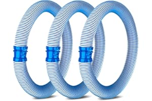 Hasanbar 39 Inch R0527700 X38210S Pool Vacuum Hose, Pool Cleaner Twist Lock Hose Replacement Parts for Zodiac Baracuda MX6 MX8 X7 T3 T5 Swimming Pool Cleaner (3 Pack)