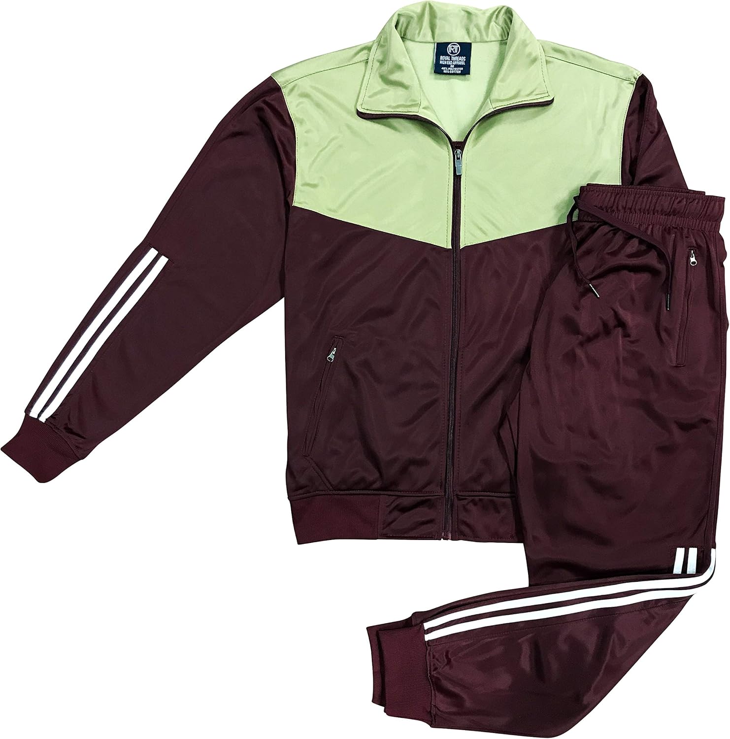 Royal Threads Canada Men’s Velocity Track Jacket Track Pants Jogger