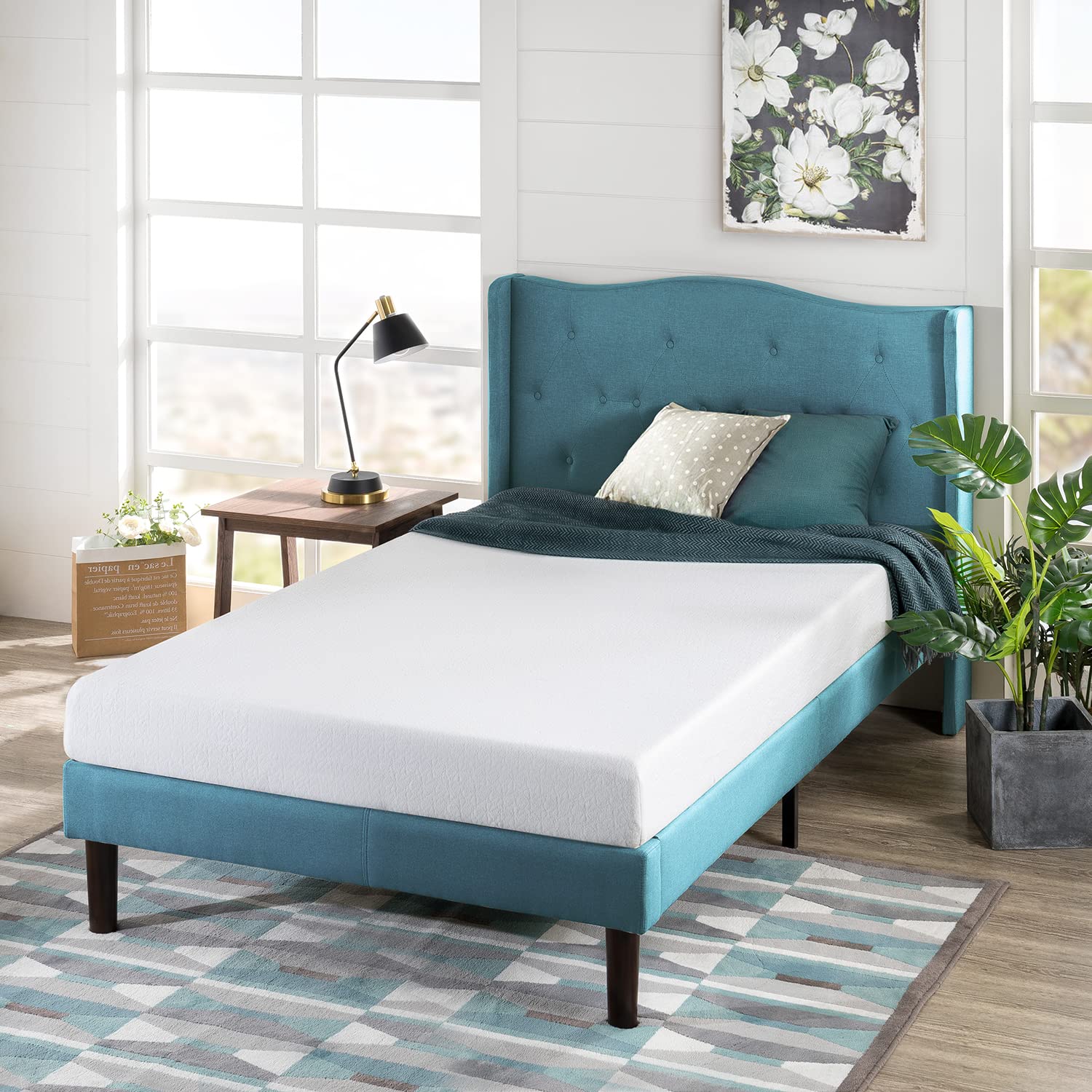 ZINUS 低反発 マットレス シングル 厚さ 15cm Green Tea 緑茶成分 抗菌 防臭 3層構造 通気性 体圧分散 メモリーフォーム やわらかめ 敷布団 天然由来成分 | 圧縮梱包 ベッド 一人暮らし ジヌス | 日本正規品 GTFM商品画像