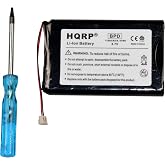 HQRP Replacement Battery Palm Tungsten E2 PDA + Screwdriver + HQRP Universal Screen Protector