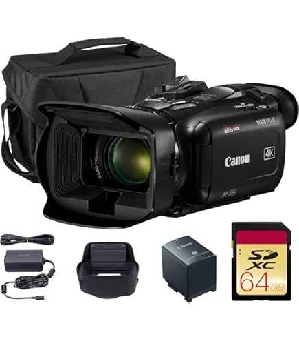 Amazon.com : Canon XA40 Professional UHD 4K Camcorder (3666C002) W