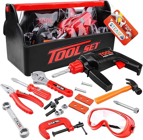 Tool Box Set Toy Tools for Kids 