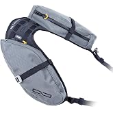 Giant Loop Mojavi Saddlebag, Water-Resistant Minimalist Motorcycle Storage Bag, Ideal for One or Two-Day Rides, Fits Any Dirt Bike, Enduro, Adventure &amp; More (Saddlebag Zip, Gray 2025)