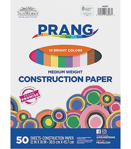Amazon.com: Tru-Ray Construction Paper, Sulphite, 12 x 18