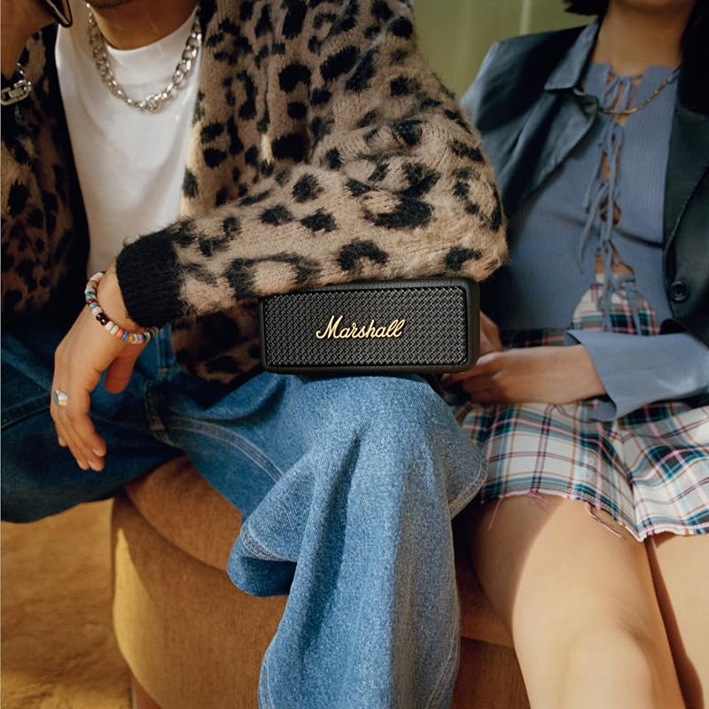 Emberton II Bluetooth Portatif Haut-Parleur, Sans Fil, Résistant à l'eau Enceinte- Noir