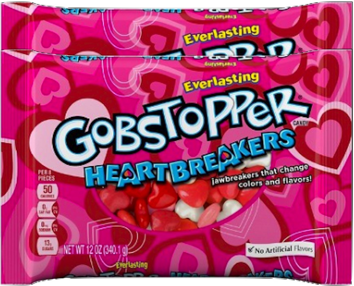 Wonka Gobstoppers Heartbreakers Valentines Day Bag, 12