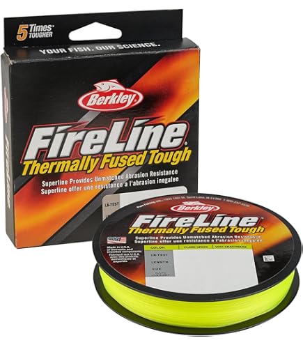 Amazon.com : Berkley Super Fire Line No. 1.0/16lb, 1200m, Green