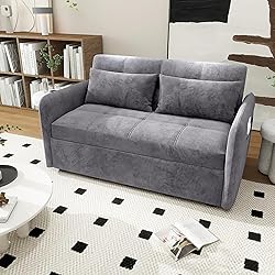 SumKea Sleeper Sofa Couch Bed, 55.8'' Convertible