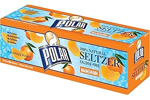 Polar Seltzer Mandarin, 12 Fluid Ounce (Pack of 12)