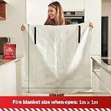 Firechief SVB1/K40 Kitemarked Budget Fire Blanket 1m x 1m Small view 3