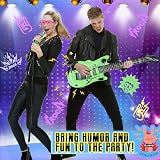 Okabay 32pc Inflatable Instruments Party Props Guitar Mic Sax Piano Drum Boom view 6
