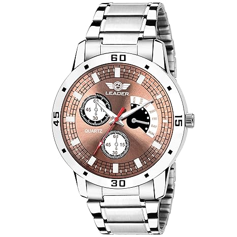 Fashion Analogue Copper DIAL Men Watch LF-9005