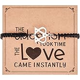 Kivosliviz Adoption Gifts for Adoptive Parents Mom Family Day Symbol Bracelet Best New Adopted Mom Gifts