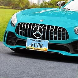 Custom Nevada License Plate, Personalized License