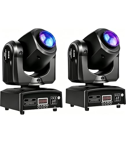 Amazon.com: XPCLEOYZ 60W DJ Lights Moving Head Lights DMX512 Stage