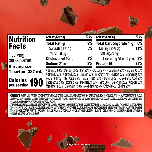 BOOST GLUCOSE CONTROL READY TO DRINK NUTRITIONAL DRINKS WITH EXTRA NUTRIENT SUPPORT DRINK, RICH CHOCOLATE, 8 FL OZ, PACK OF 24