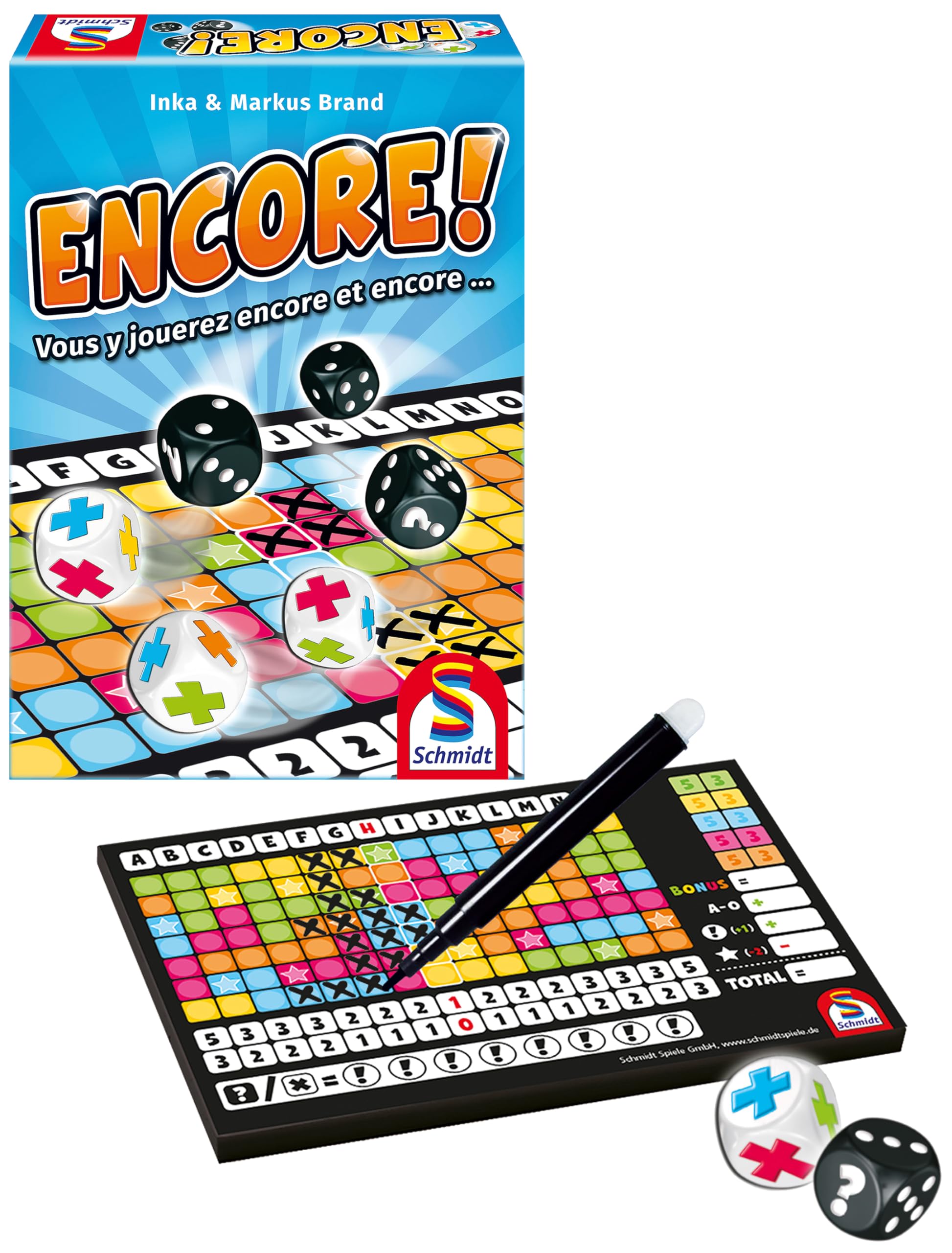 Schmidt Spiele 88163 Encore, Dice Game