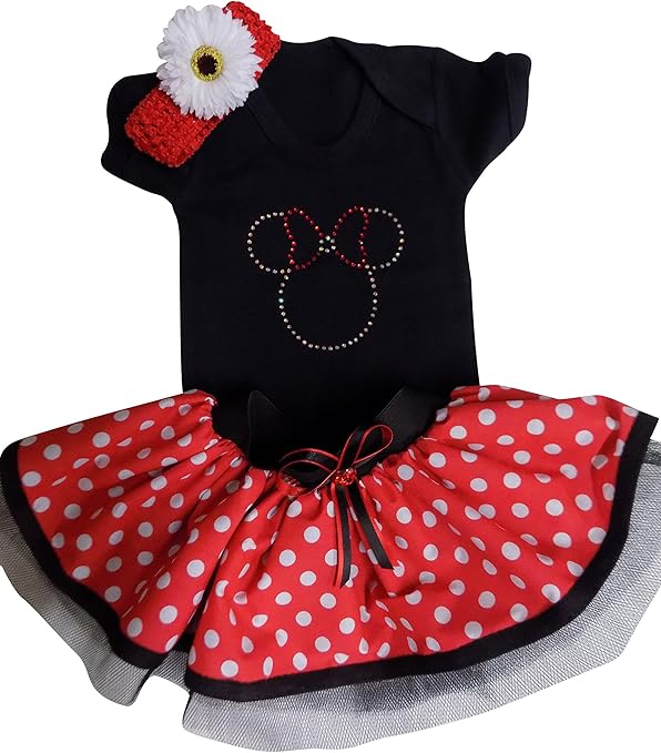 minnie mouse dress for 12 month old