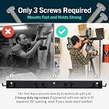 StoreYourBoard Heavy Duty Garden Tool Rack 4 Slot Steel Garage Wall Rack view 4