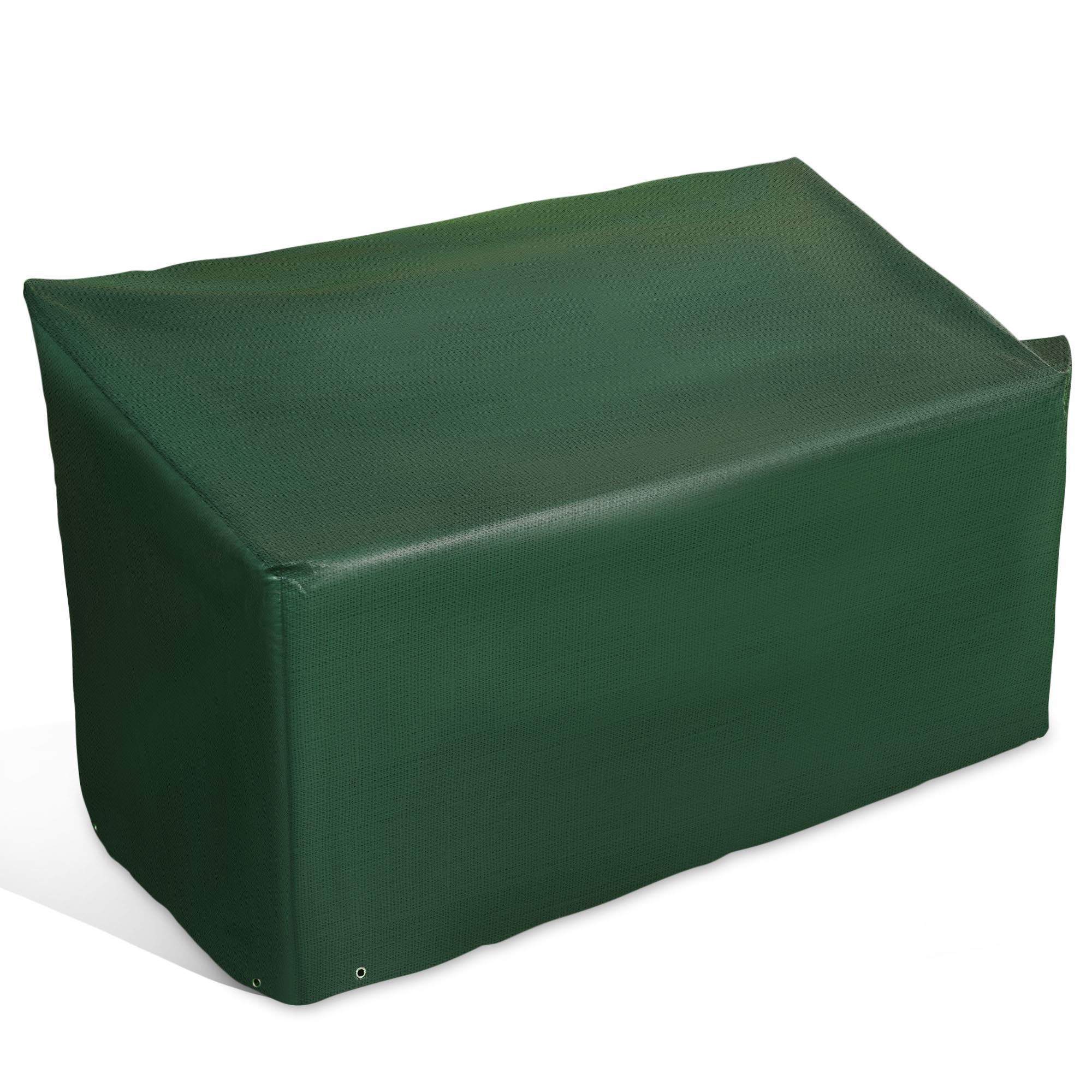 FiNeWaY 3 Seater Garden Bench Cover – Heavy Duty Outdoor Seat Cover – Waterproof, Tear Resistant, UV Stabilised, Windproof, All Season Patio Furniture Cover with Tie Cords (162 x 66 x 89cm)