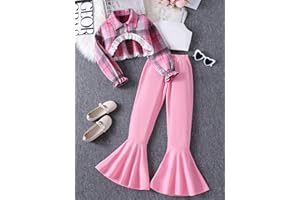 Girls Clothes Camisole Top Shirt Pants Set Girls Fashion Outfit