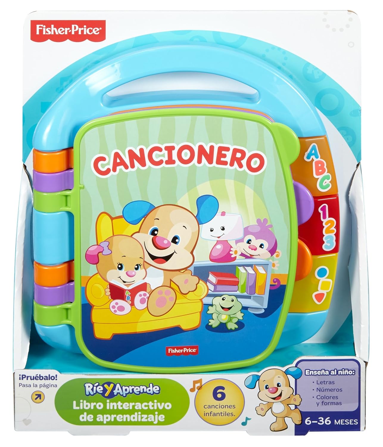 Infant Libro interactivo para aprendizaje Fisher Price Mattel DTM