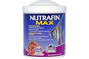 Nutrafin A6706 Max Tropical Fish Flakes, 7.58-Ounce, 215 g (Pack of 1)