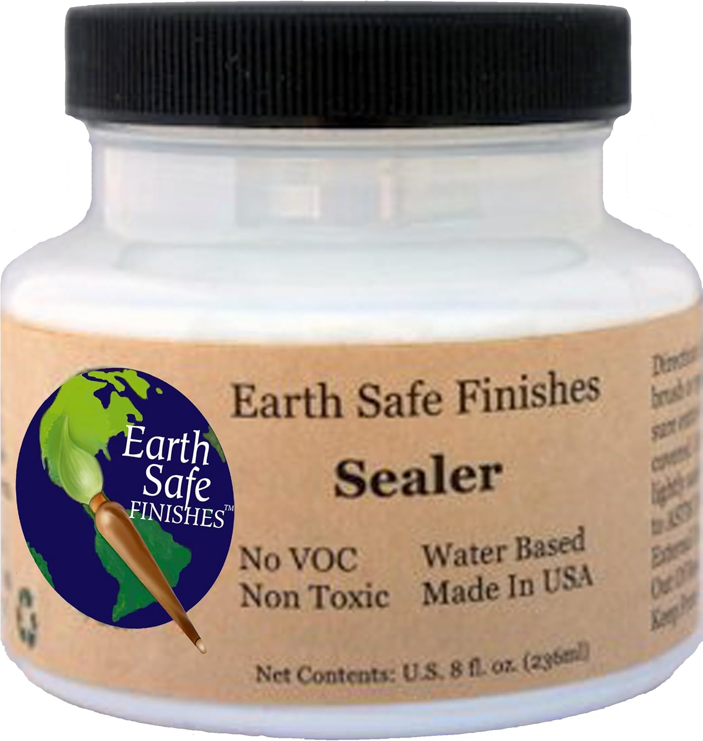 Earth Safe Finishes Sealer, No VOC, 8Ounce Amazon.ca Home & Kitchen