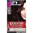 Schwarzkopf Keratin Color Permanent Hair Color Cream, 5.75 Medium Copper Brown, 5.75 Medium Copper Brown, 1 Count