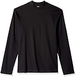 J.Lindeberg Men's Long Sleeve Tee, Black, Medium