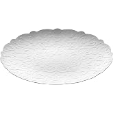 Alessi "Dressed" Round Tray, Silver