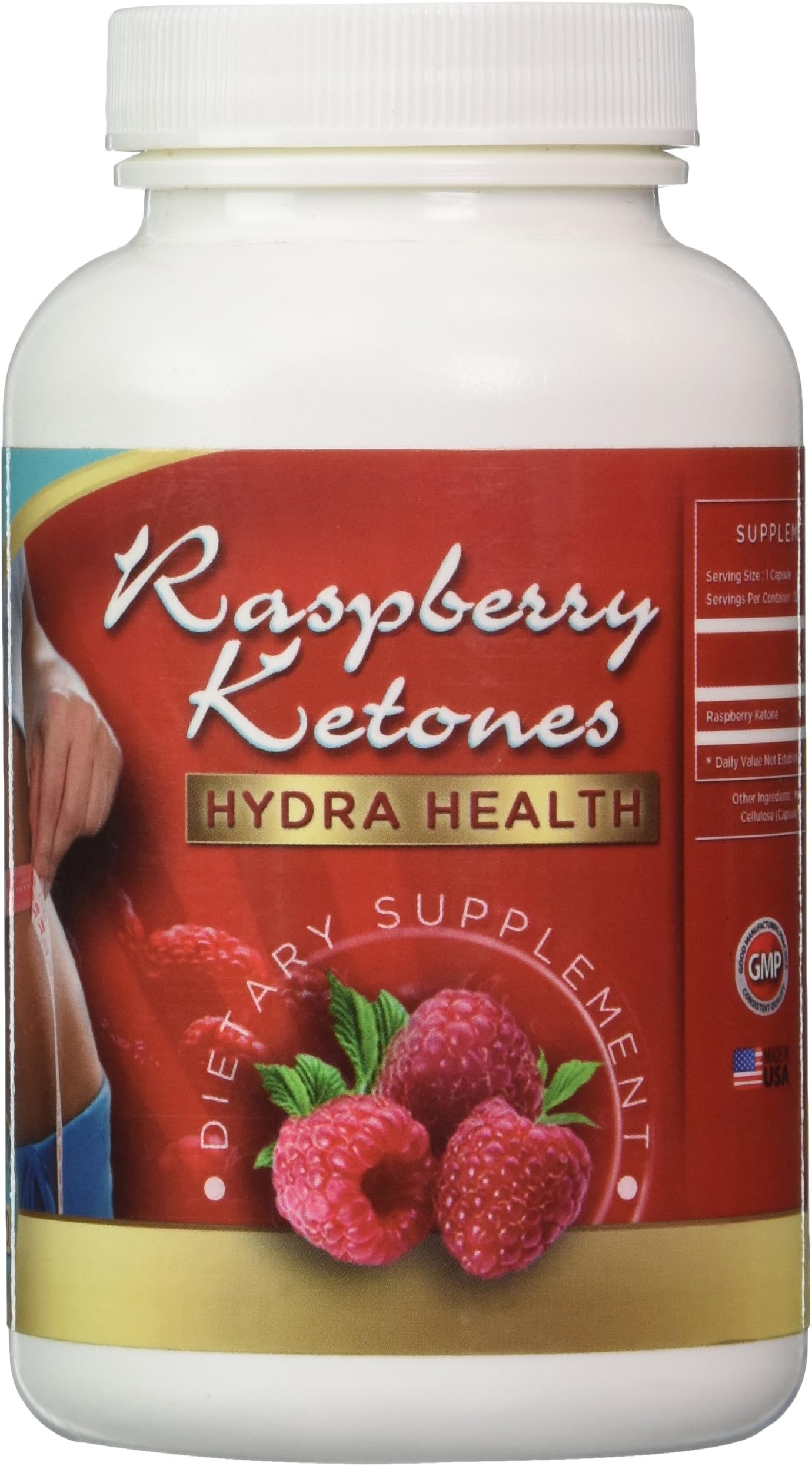 Raspberry Ketones - 100% Natural Weight - 120 Capsules, 250 Mg