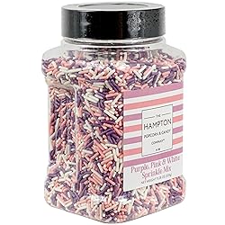 Pink, Purple & White Sprinkles Jimmies 11.28