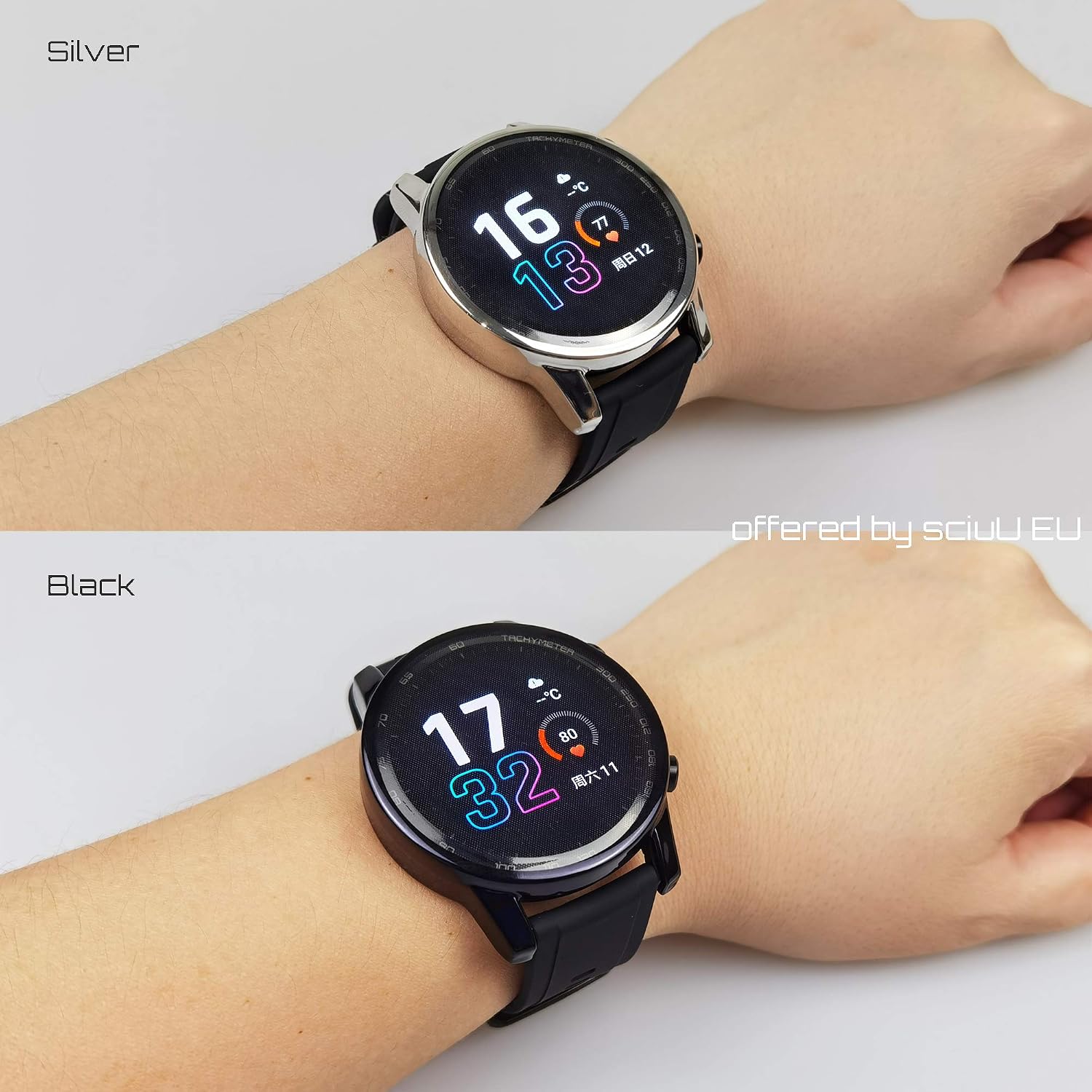 Negro * 3 Conjunto de 3 Carcasa Protectora con Protector de Pantalla de TPU  Flexible Suave TPU Cubierta Pare Magicwatch 2 sciuU Funda para Honor Magic 2,  Accesorios Comunicación móvil y accesorios futakuchi-hakata.com