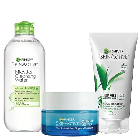 garnier skin care kit