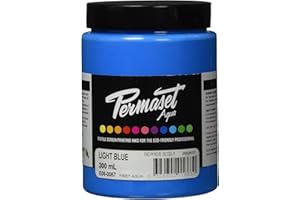 Permaset Aqua, Standard Colors, 300ml, Light Blue (P000607)